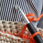 Sac tote bag en ficelle fluo fait main confectionné au crochet